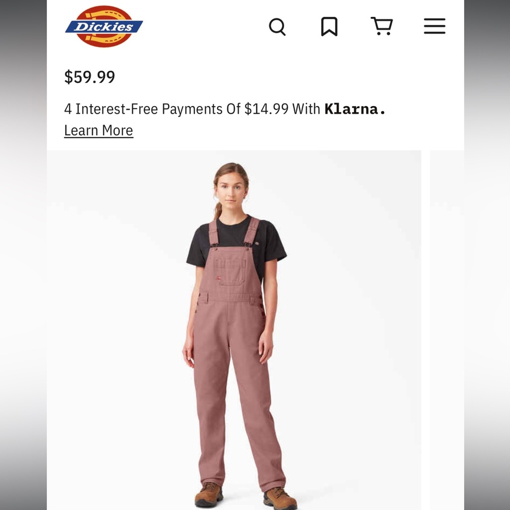 Women’s dickies overalls